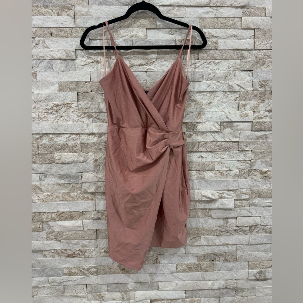 Pink mini dress size L